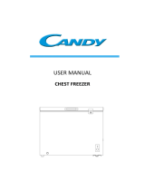 Candy CMCH100BUK 98 Litre Chest Freezer Instrukcja obsługi