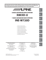 Alpine Electronics X803DC-U Instrukcja instalacji