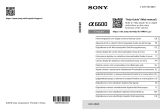 Sony α 6600 Skrócona instrukcja obsługi