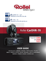 Rollei Car DVR 70 Instrukcja obsługi