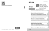 Sony Série ILCA 68 Instrukcja obsługi