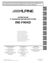 Alpine INE-F INE-F904DC Instrukcja instalacji