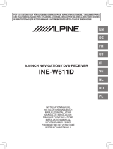 Alpine INE-W INE-W611DC Instrukcja instalacji