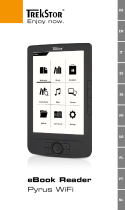 TrekStor eBook-Reader Pyrus Series eBook-Reader Pyrus WiFi Instrukcja obsługi