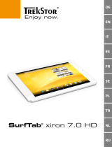 Trekstor SurfTab Xiron 7.0 HD Instrukcja obsługi