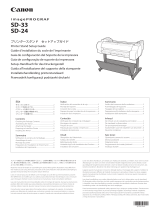 Canon imagePROGRAF TA-20 Instrukcja instalacji