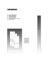 Siemens KG26VX03 Instrukcja obsługi