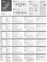 ATEN VE2812AUST Skrócona instrukcja obsługi