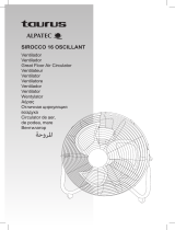 Taurus Alpatec SIROCCO 16 OSCILLANT Instrukcja obsługi