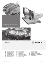 Bosch MAS9 Serie Instrukcja obsługi
