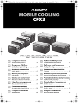 Dometic CFX3 (CFX3 25, CFX3 35, CFX3 45, CFX3 55, CFX3 55IM, CFX3 75DZ,CFX3 95DZ, CFX3 100) Instrukcja instalacji