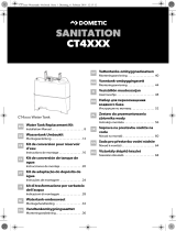 Dometic CT4xxx Water tank replacement kit Instrukcja instalacji