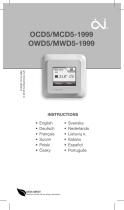 OJ Electronics OWD5 Instrukcja obsługi
