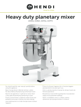 Hendi Heavy Duty Planetary Mixer Instrukcja obsługi