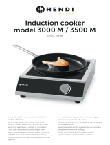 Hendi 3000 M Induction Cooker Instrukcja obsługi