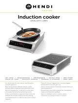Hendi 239698, 239711, 239872 Induction Cooker Instrukcja obsługi