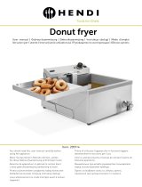 Hendi Donut fryer Instrukcja obsługi