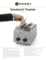 Hendi Sandwich Toaster 261163 Instrukcja obsługi