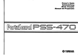 Yamaha PortaSound PSS-470 Instrukcja obsługi