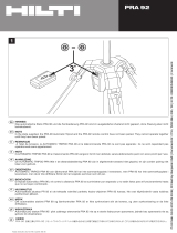 Hilti PRA 92 instrukcja