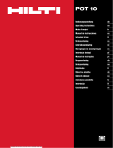 Hilti POT 10 Instrukcja obsługi