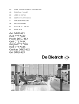 De Dietrich DTE748X Instrukcja obsługi