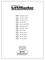 Chamberlain LiftMaster CB124 Instrukcja obsługi