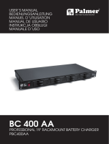 Palmer BC 400 AA Instrukcja obsługi