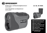 Bresser 6x25 Distance and Speed Indicator 800m Instrukcja obsługi