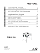 Festool TKS 80 EBS-Set Instrukcja obsługi