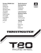 Thrustmaster T80 Ferrari 488 GTB Edition Instrukcja obsługi