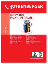 Rothenberger Roxy-Kit Plus 3100°C Instrukcja obsługi