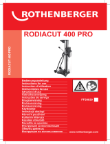 Rothenberger RODIACUT 400 PRO Instrukcja obsługi