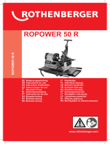 Rothenberger ROPOWER 50 R Instrukcja obsługi