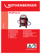 Rothenberger Flushing compressor ROPULS Instrukcja obsługi