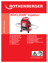 Rothenberger ROCLEAN Injektor F Instrukcja obsługi