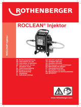 Rothenberger ROCLEAN injector for ROPULS Instrukcja obsługi