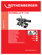 Rothenberger Zubehör ROWELD P110 Instrukcja obsługi