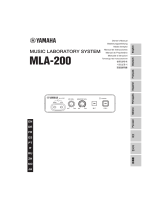 Yamaha MLA-200 Instrukcja obsługi