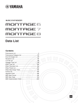 Yamaha MONTAGE6 Karta katalogowa