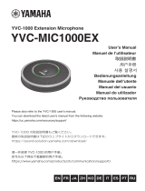 Yamaha YVC-MIC1000EX Instrukcja obsługi