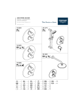 GROHE GROHTHERM 1000 NEW 34 575 Instrukcja obsługi