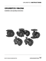 Grundfos MAGNA 32-40 Installation And Operating Instructions Manual