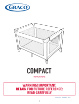 Graco Compact Travel Cot Instrukcja obsługi