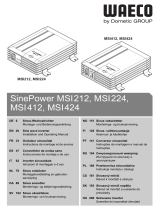 Dometic Waeco MSI212, MSI224, MSI412, MSI424 Instrukcja obsługi