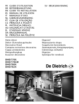 Groupe Brandt DHD776X Instrukcja obsługi