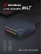 Avermedia Live Gamer BOLT GC555 Instrukcja obsługi
