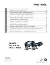 Festool PSC 420 EB-Basic Instrukcja obsługi