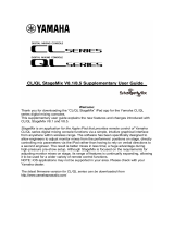 Yamaha CL/QL Series StageMix Digital Mixing Console instrukcja