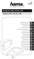 Hama PD/QC USB Type C Black (00183326) Instrukcja obsługi